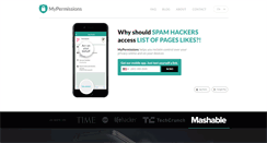 Desktop Screenshot of mypermissions.com