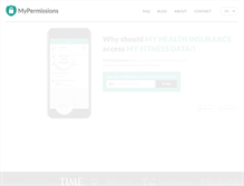 Tablet Screenshot of mypermissions.com